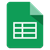 Google Drive - Sheets logo