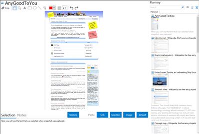 AnyGoodToYou - Flamory bookmarks and screenshots