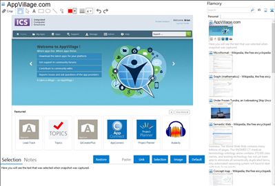 AppVillage.com - Flamory bookmarks and screenshots