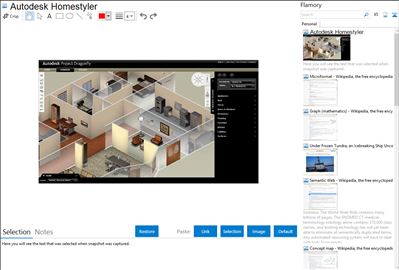 Autodesk Homestyler - Flamory bookmarks and screenshots
