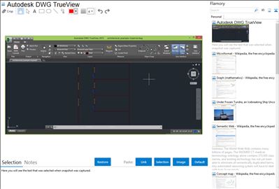 Autodesk DWG TrueView - Flamory bookmarks and screenshots
