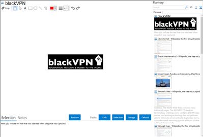 blackVPN - Flamory bookmarks and screenshots