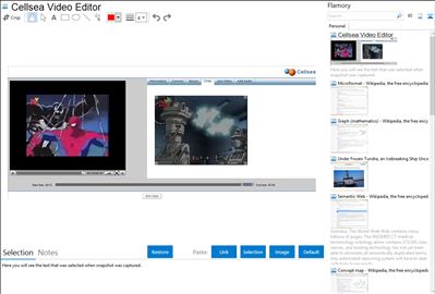 Cellsea Video Editor - Flamory bookmarks and screenshots