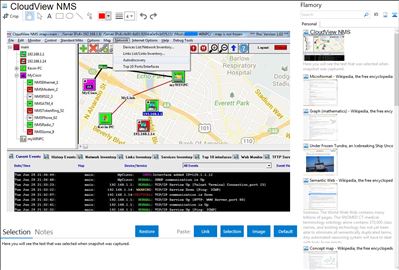 CloudView NMS - Flamory bookmarks and screenshots
