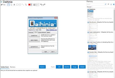 Daihinia - Flamory bookmarks and screenshots
