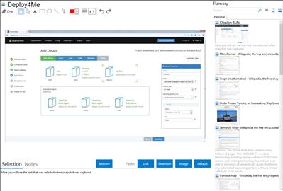 Deploy4Me - Flamory bookmarks and screenshots