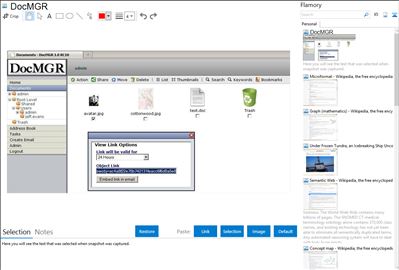 DocMGR - Flamory bookmarks and screenshots