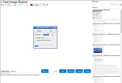 Fast Image Resizer - Flamory bookmarks and screenshots