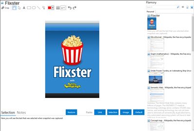Flixster - Flamory bookmarks and screenshots