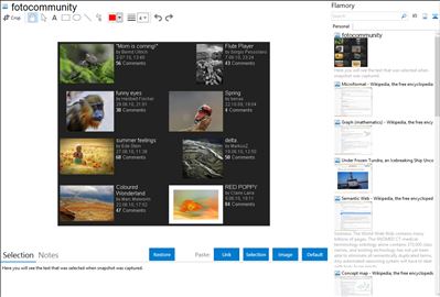 fotocommunity - Flamory bookmarks and screenshots