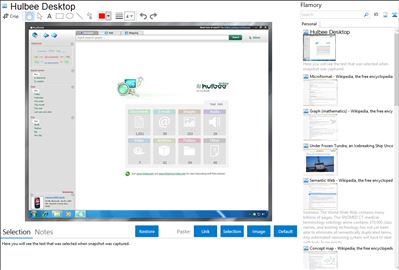 Hulbee Desktop - Flamory bookmarks and screenshots
