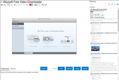 iSkysoft Free Video Downloader - Flamory bookmarks and screenshots