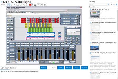 KRISTAL Audio Engine - Flamory bookmarks and screenshots