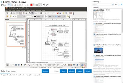 LibreOffice - Draw - Flamory bookmarks and screenshots