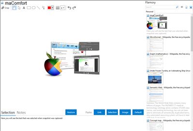 maComfort - Flamory bookmarks and screenshots