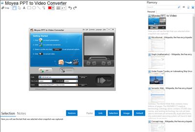 Moyea PPT to Video Converter - Flamory bookmarks and screenshots