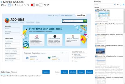 Mozilla Add-ons - Flamory bookmarks and screenshots