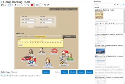 Online Booking Tools - Flamory bookmarks and screenshots