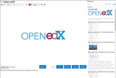 Open edX - Flamory bookmarks and screenshots