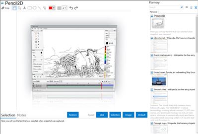 Pencil2D - Flamory bookmarks and screenshots