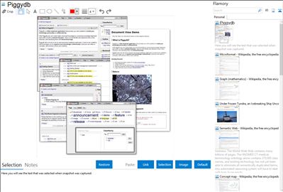 Piggydb - Flamory bookmarks and screenshots