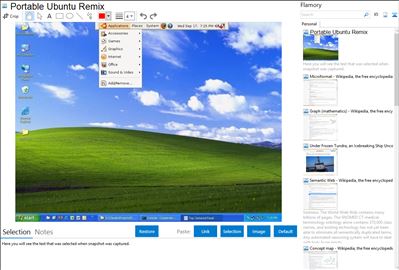 Portable Ubuntu Remix - Flamory bookmarks and screenshots