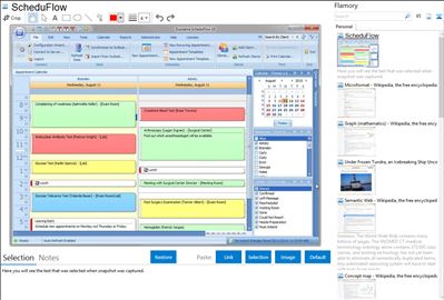 ScheduFlow - Flamory bookmarks and screenshots