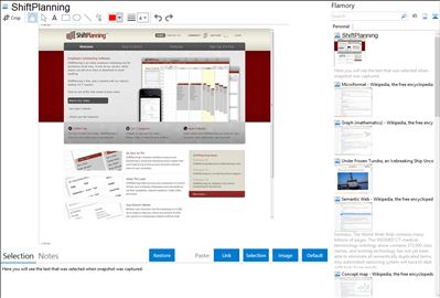 ShiftPlanning - Flamory bookmarks and screenshots