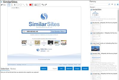 SimilarSites - Flamory bookmarks and screenshots