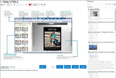 Slide HTML5 - Flamory bookmarks and screenshots