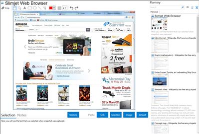 Slimjet Web Browser - Flamory bookmarks and screenshots