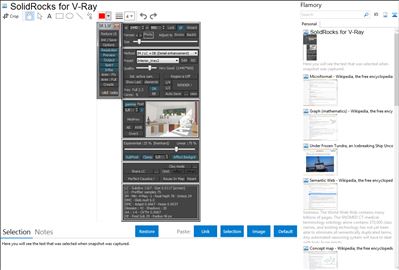 SolidRocks for V-Ray - Flamory bookmarks and screenshots