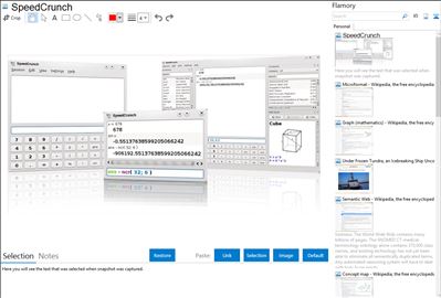 SpeedCrunch - Flamory bookmarks and screenshots