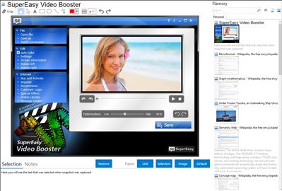 SuperEasy Video Booster - Flamory bookmarks and screenshots