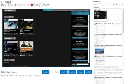 Tappir - Flamory bookmarks and screenshots