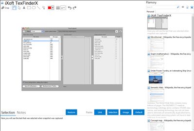 iXoft TexFinderX - Flamory bookmarks and screenshots