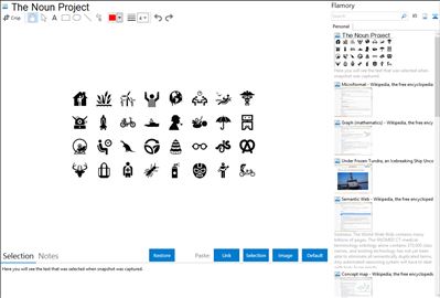 The Noun Project - Flamory bookmarks and screenshots