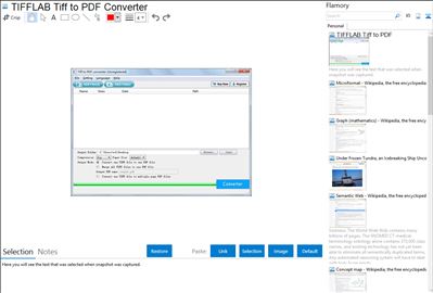 TIFFLAB Tiff to PDF Converter - Flamory bookmarks and screenshots