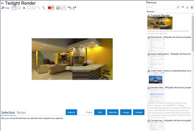 Twilight Render - Flamory bookmarks and screenshots