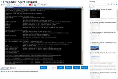 Free SNMP Agent Simulator - Flamory bookmarks and screenshots