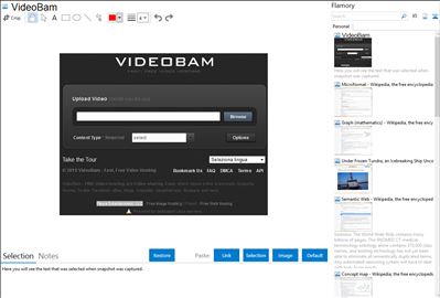 VideoBam - Flamory bookmarks and screenshots