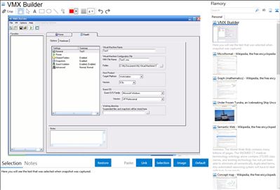 VMX Builder - Flamory bookmarks and screenshots