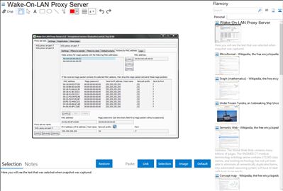 Wake-On-LAN Proxy Server - Flamory bookmarks and screenshots