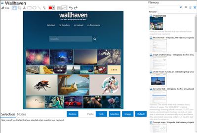 Wallhaven - Flamory bookmarks and screenshots