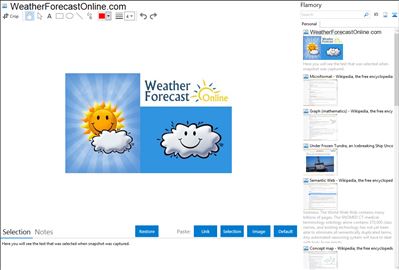 WeatherForecastOnline.com - Flamory bookmarks and screenshots
