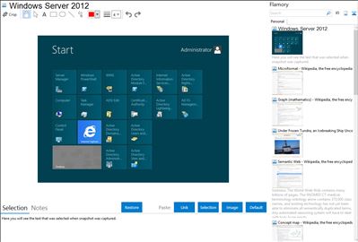 Windows Server 2012 - Flamory bookmarks and screenshots