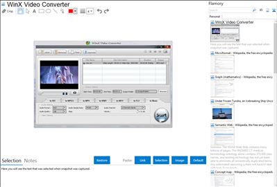WinX Video Converter - Flamory bookmarks and screenshots