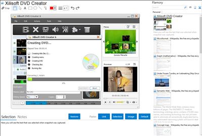 Xilisoft DVD Creator - Flamory bookmarks and screenshots