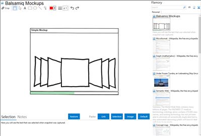 Balsamiq Mockups - Flamory bookmarks and screenshots