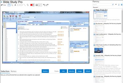 Bible Study Pro - Flamory bookmarks and screenshots